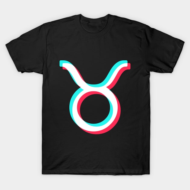 Taurus Zodiac Sign Birthday March to April, Astrology Taurus T-Shirt by Happy Lime